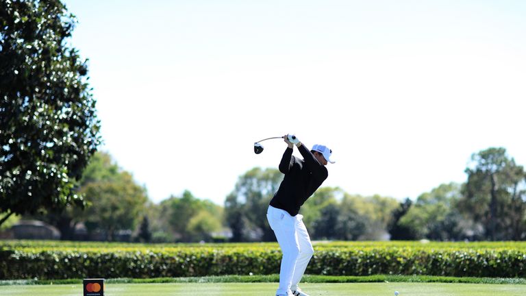 Matthew Fitzpatrick during the first round of the Arnold Palmer Invitational