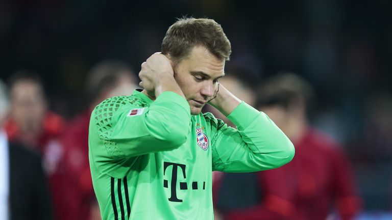 Manuel Neuer not able to go up against Gareth Southgate's men