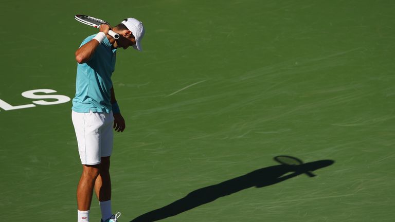 Novak Djokovic suffered a second straight sets defeat to Nick Kyrgios in a fortnight