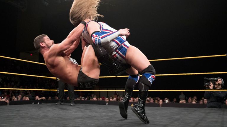 Bobby Roode defeated Kassius Ohno to defend his NXT title