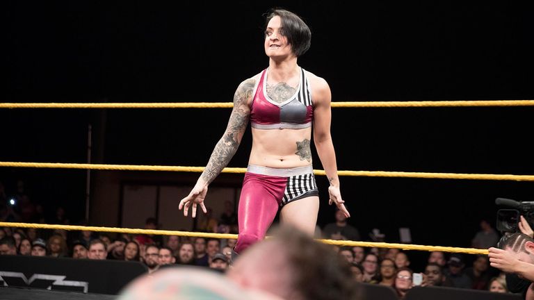 Ruby Riot makes NXT debut