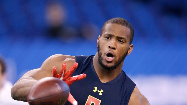 6ft 6in O.J. Howard is likely to be the top tight end in April's draft