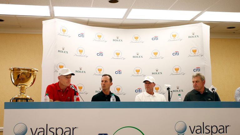 Presidents Cup Captains Nick Price and Steve Stricker announce fourth assistants Jim Furyk and Mike Weir