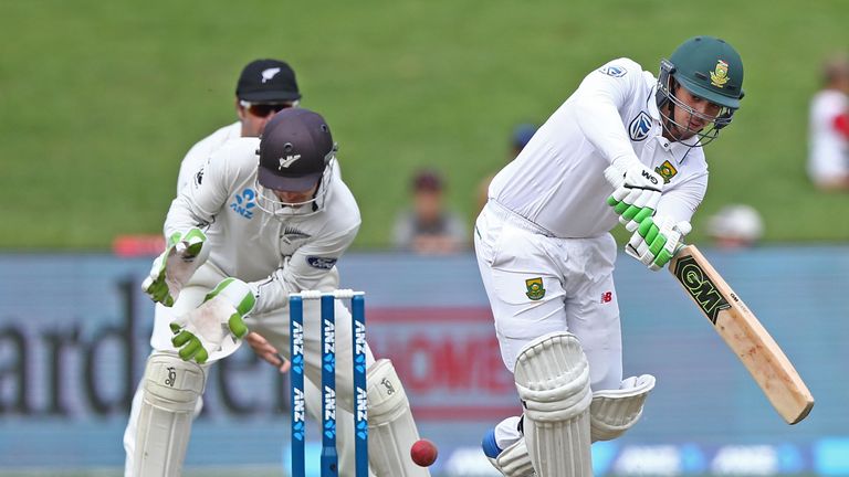 Quinton de Kock played a key innings for South Africa