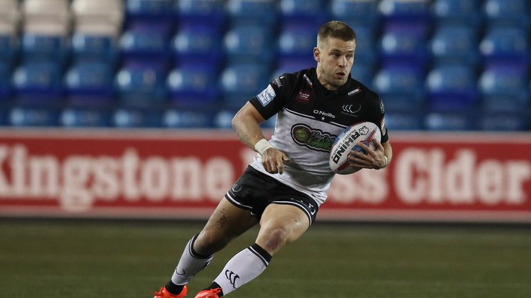 Rhys Hanbury scored in a losing cause for Widnes