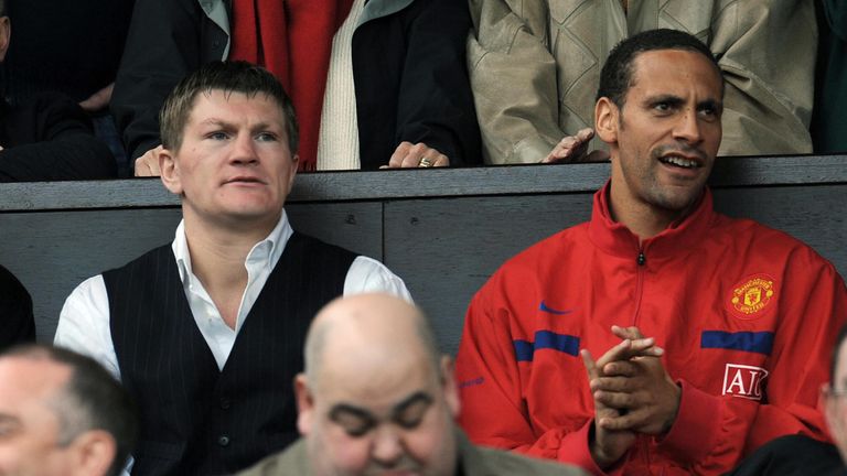 Ricky Hatton, Rio Ferdinand