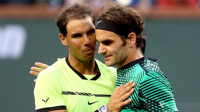 Federer and Nadal were meeting for the 36th time and it was Federer was claimed a 13th win in the rivalry