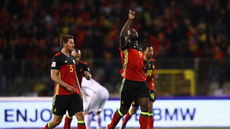 Lukaku salvaged a point for Belgium against Greece on Saturday night