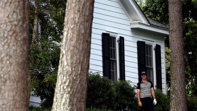 It all started to go wrong for McIlroy at the 10th hole on Sunday