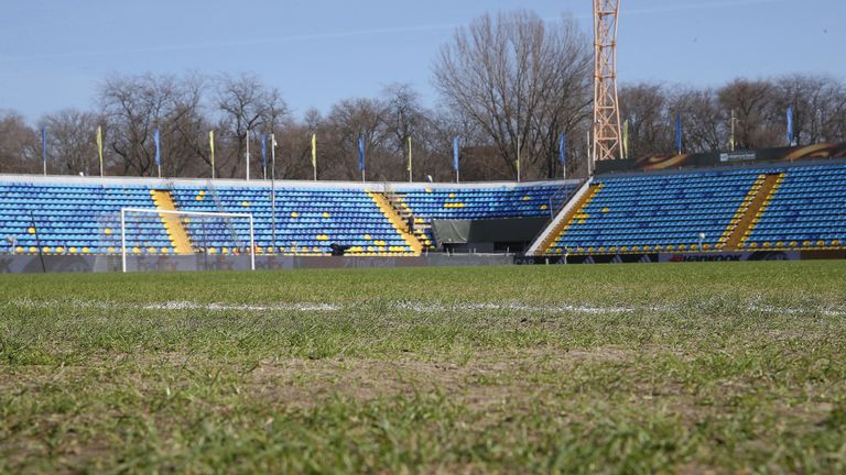 The Rostov pitch has attracted criticism ahead of Thursday's match