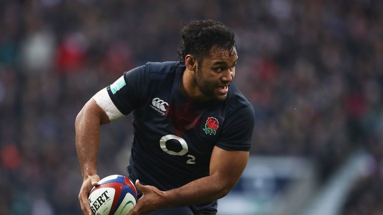 England No 8 Billy Vunipola