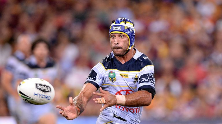 Cowboys half-back Johnathan Thurston