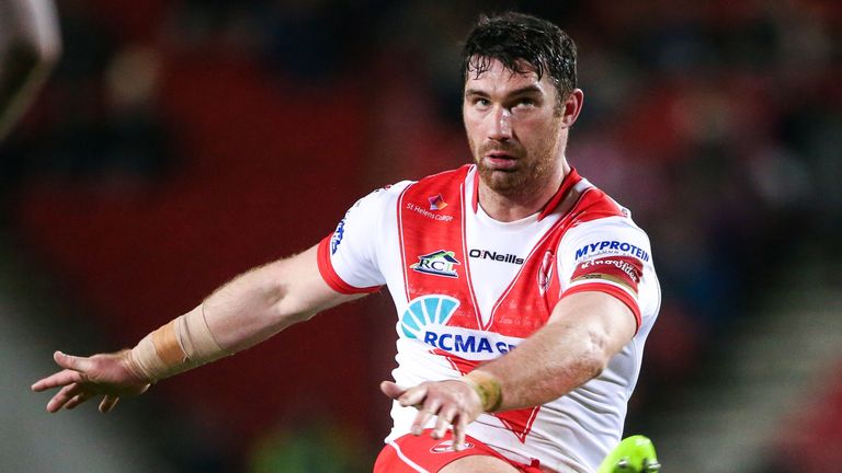 St Helens scrum-half Matty Smith