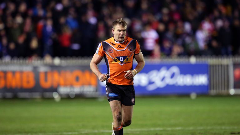 Castleford captain Michael Shenton