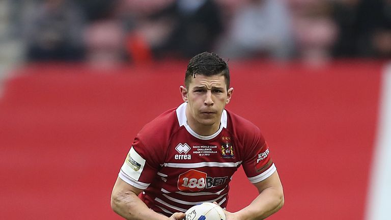 Wigan full-back Morgan Escare scored a try and kicked two goals