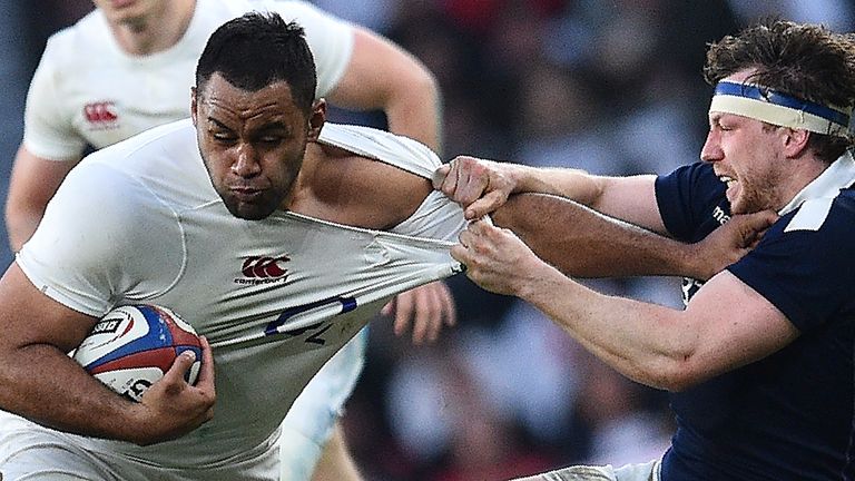 Billy Vunipola made his return to international rugby against Scotland last week