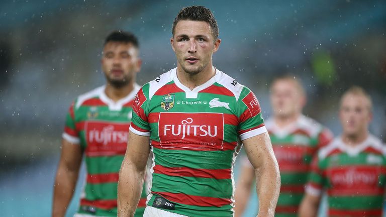 Rabbitohs forward Sam Burgess
