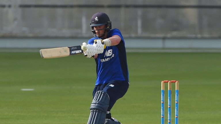 Sam Northeast hit a blistering unbeaten century for the South in game two