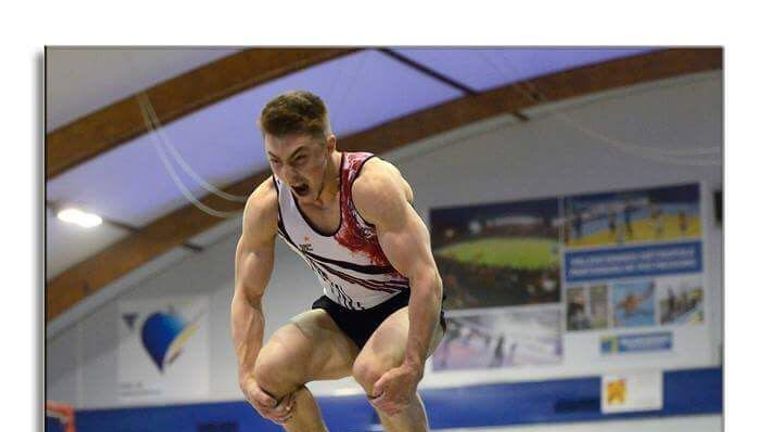 Sam Oldham struts his stuff in the French Team Championships
