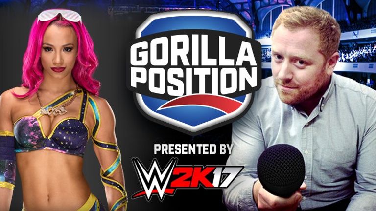 Sasha Banks - WWE Gorilla Position