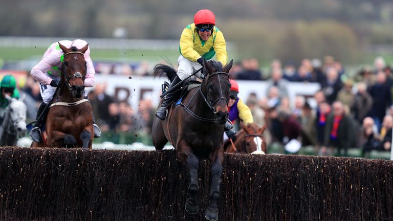 Sizing John ridden by Robbie Power on their way to victory in the Timico Cheltenham Gold Cup on the final day of the 2017 Cheltenham Festival at Cheltenham