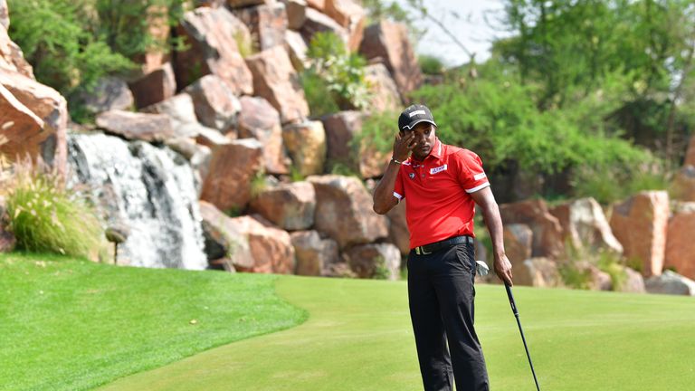Chawrasia holed a number of long birdie putts in his 67