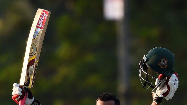 Tamim Iqbal made 127 as Bangladesh racked up 324 in the first ODI against Sri Lanka