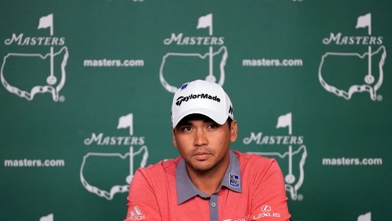 during a practice round prior to the start of the 2016 Masters Tournament at Augusta National Golf Club on April 5, 2016 in Augusta, Georgia.