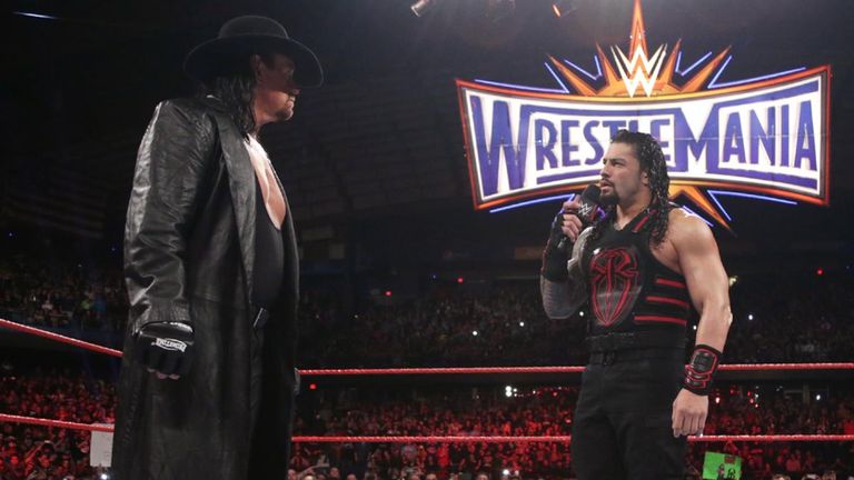 Roman Reigns, The Undertaker