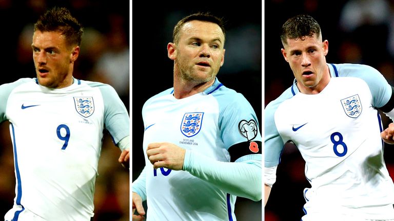 Will Jamie Vardy, Wayne Rooney and Ross Barkley make it into the next England squad?