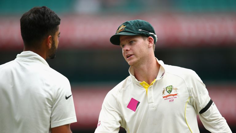 Australian captain Steve Smith and India skipper Virat Kohli have been "reminded of their responsibilities" following the second Test between the teams