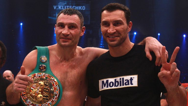 Vitali Klitschko and Wladimir Klitschko