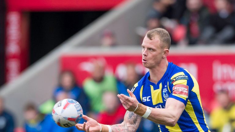 Kevin Brown scored Warrington's third try