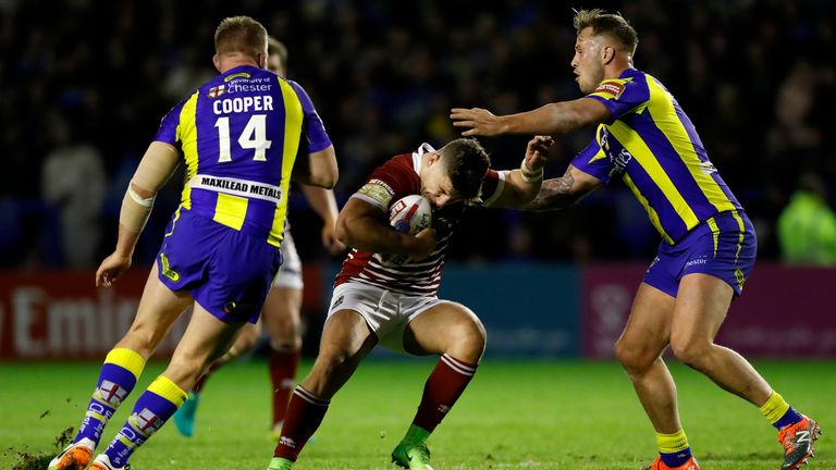George Williams controlled the game brilliantly for Wigan