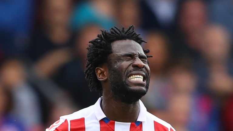 Wifried Bony of Stoke City 