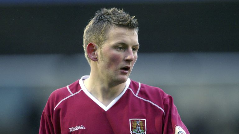 Former Cambridge United player Tom Youngs in action for Northampton Town
