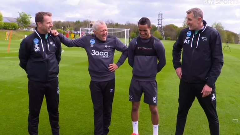 Jimmy Bullard takes on Derby's Tom Ince in this week's You Know The Drill