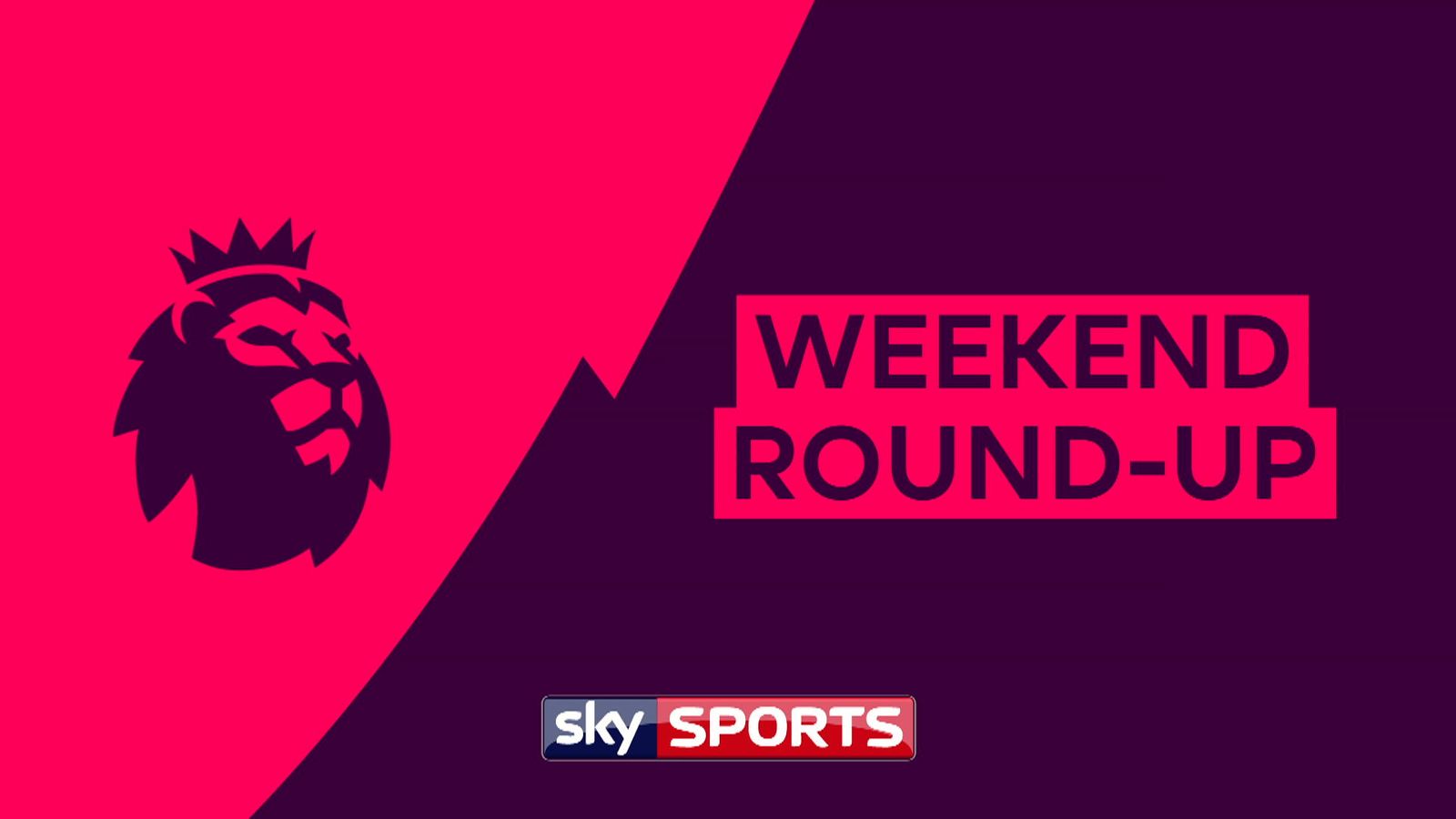 WATCH Weekend Premier League goals and highlights Football News