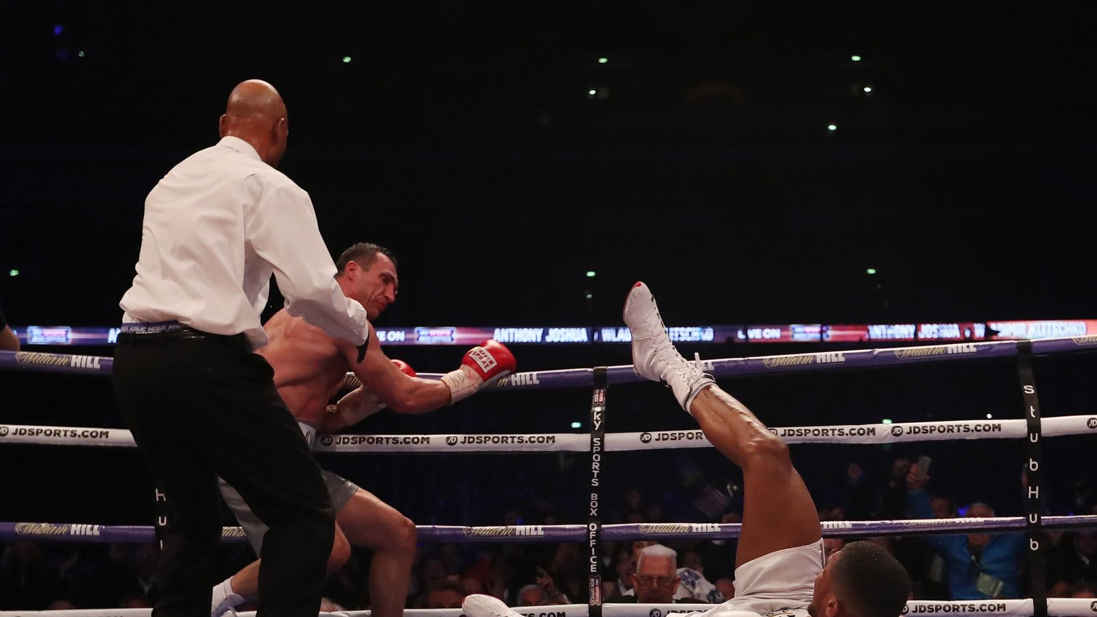 Joshua Vs Klitschko: Anthony Joshua Stops Wladimir Klitschko After An ...