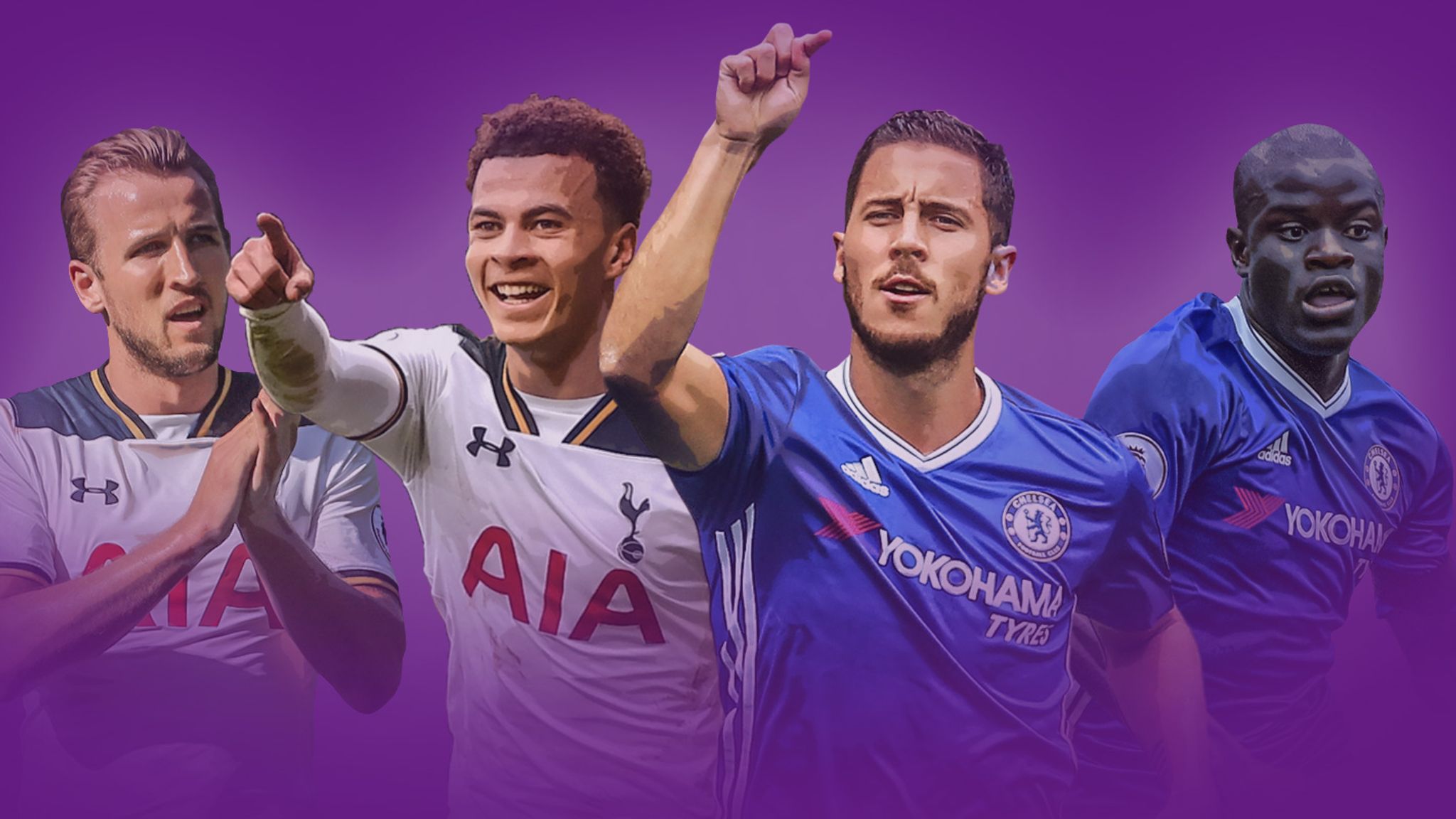 PFA Premier League Team of the Year Chelsea and Tottenham dominate XI