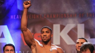 Joshua confident after weigh-in