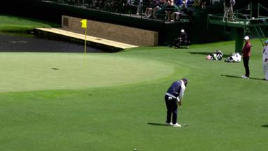 Matsuyama's fine putt on 14