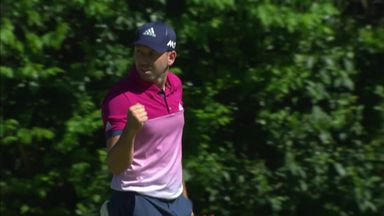 Sergio goes five-under