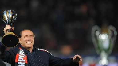 AC Milan won 29 trophies during Silvio Berlusconi's reign at the club