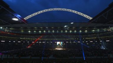 The pressure of Wembley 