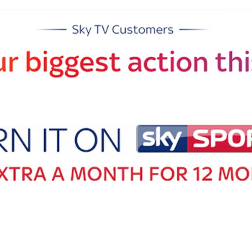 Get Sky Sports for £18!