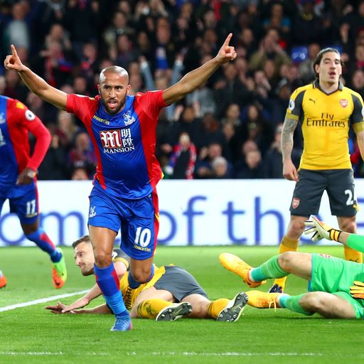 Palace tame Arsenal