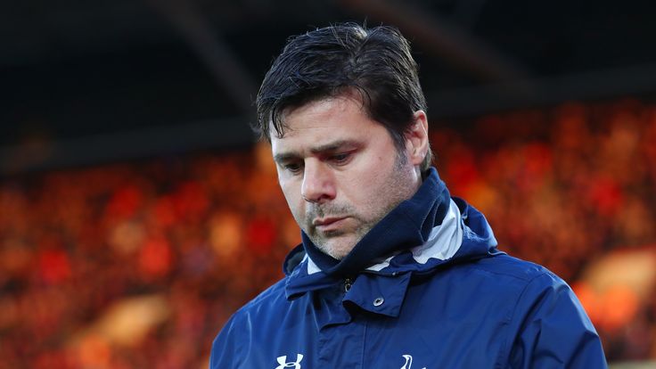 Mauricio Pochettino during his side's clash with Crystal Palace