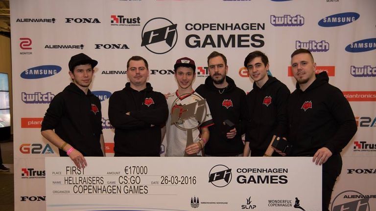 Ukranian side Hellraisers took the 2016 Copenhagen Games Crown (credit Copenhagen Games).