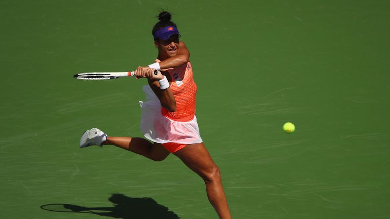 Heather Watson has reached the last eight in Mexico
